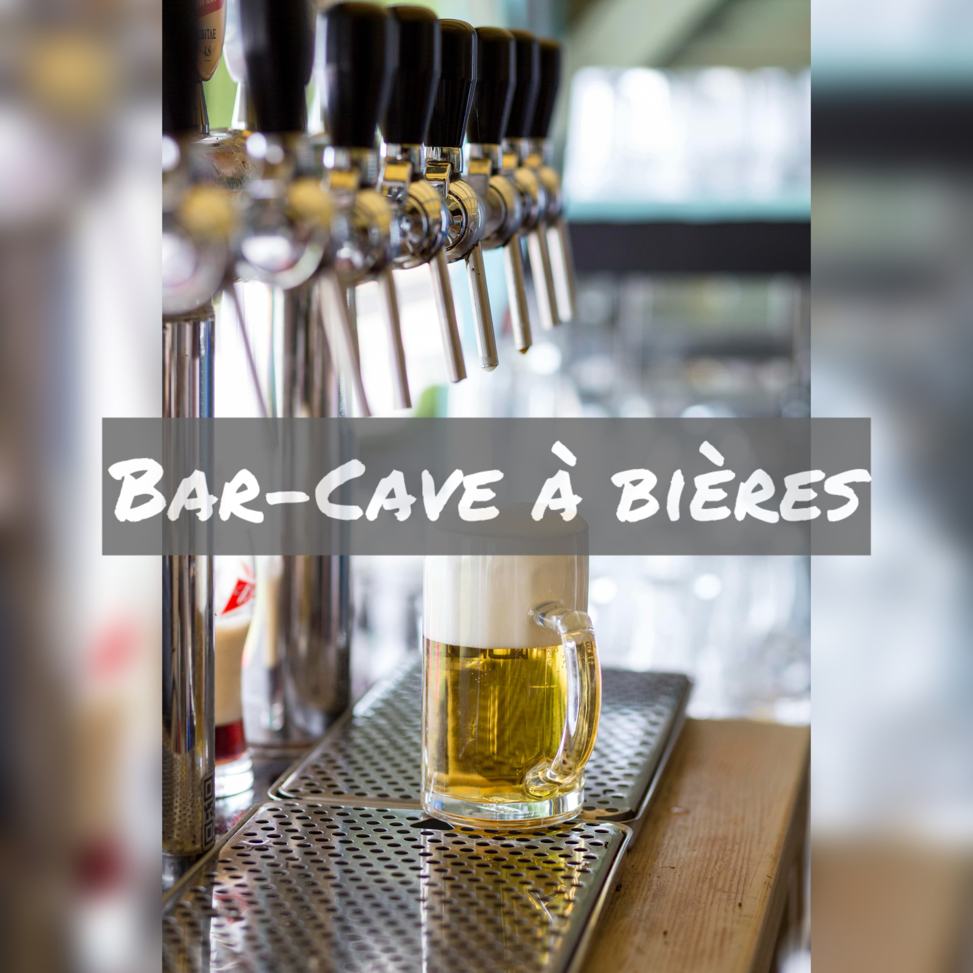 Fonds de commerce de bar cave à vins et bières.