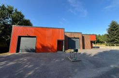 Local d’activité 143 m2   Terrain 1 400 m2    Axe Quimper / Concarneau