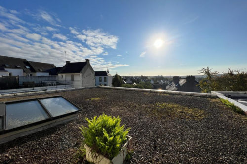 Appartement brut avec Terrasse à KERFEUNTEUN
