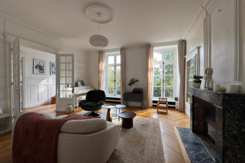 Appartement bourgeois & son JARDIN de ville