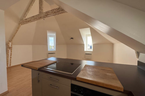 Appartement type 3 au dernier étage