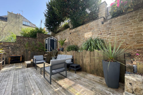 Superbe T4 avec jardin de ville